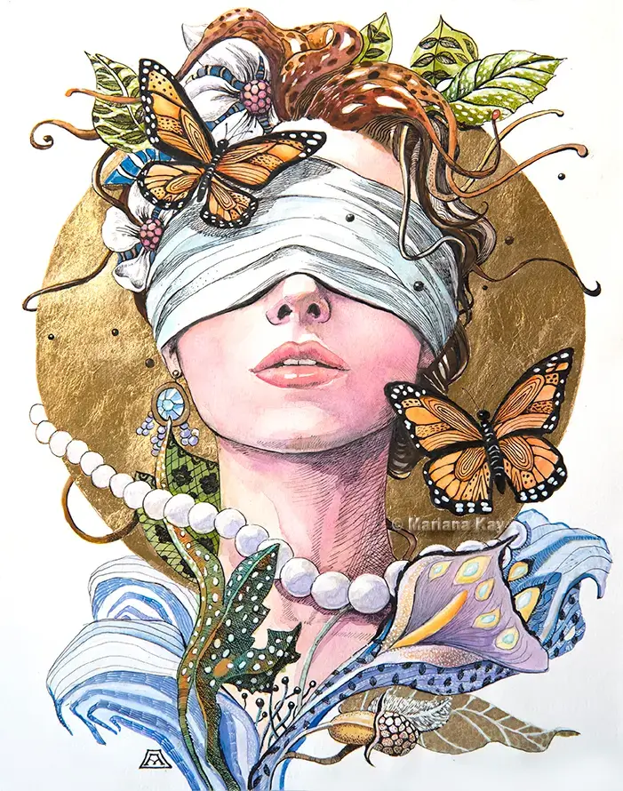 Figurative 22 Crowned in pearls