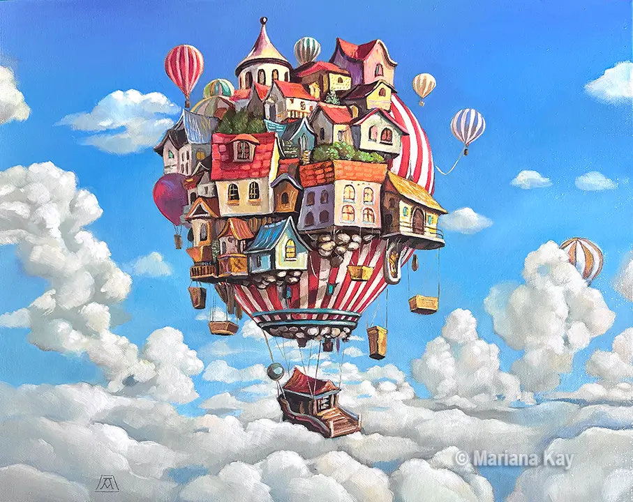 Flying city