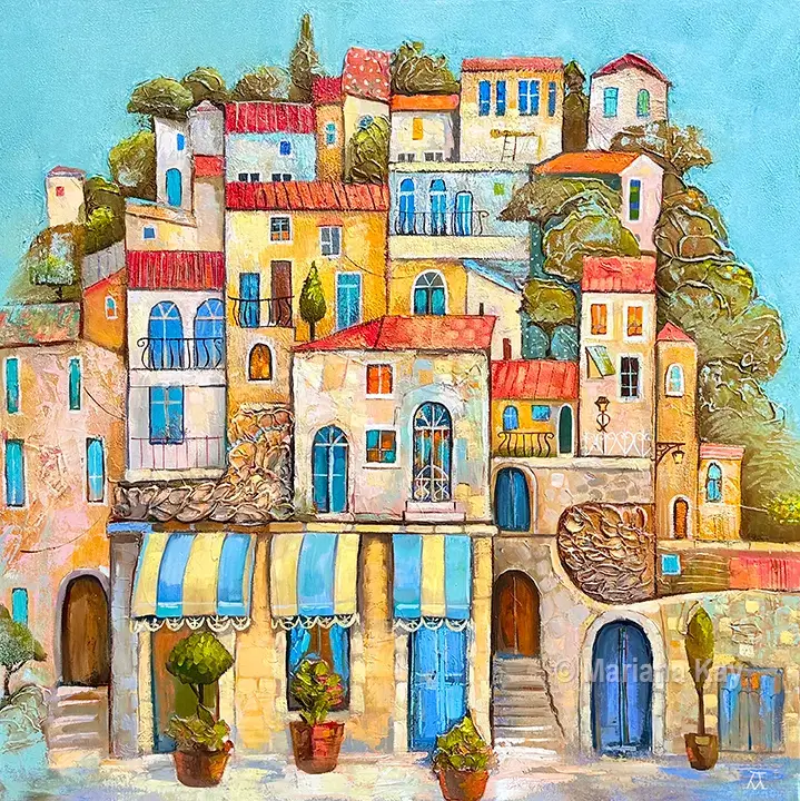 Figurative 21 Sunrise in Provence
